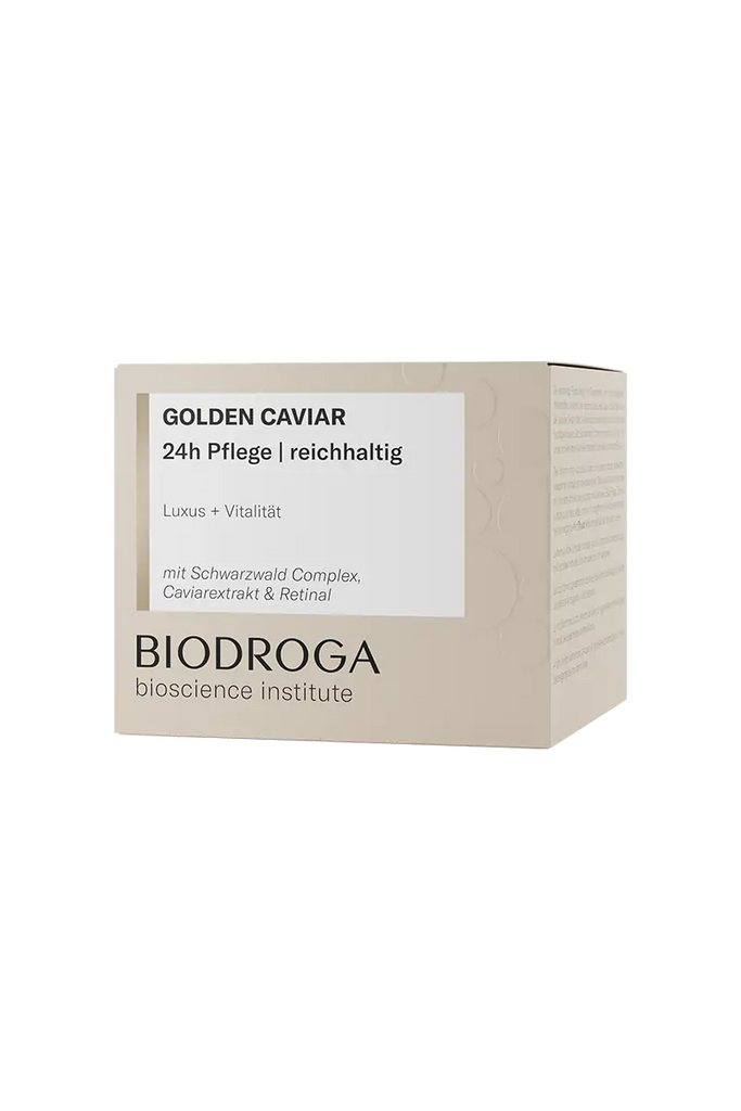 Hier können Sie die Biodroga Golden Caviar 24h Pflege reichhaltig kaufen - MoniQue Cosmetique Shop