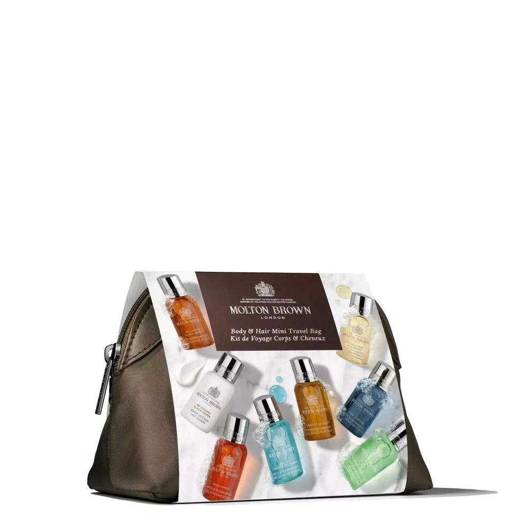 Hier können Sie Molton Brown the classic explorer body & Hair mini Travel Bag kaufen - MoniQue Cosmetique Shop