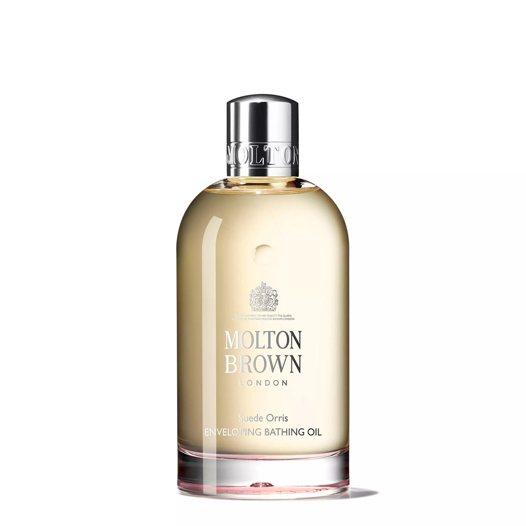 Kaufen Sie hier das luxuriöse Molton Brown Suede Orris Bathing Oil - MoniQue Cosmetique Online Shop