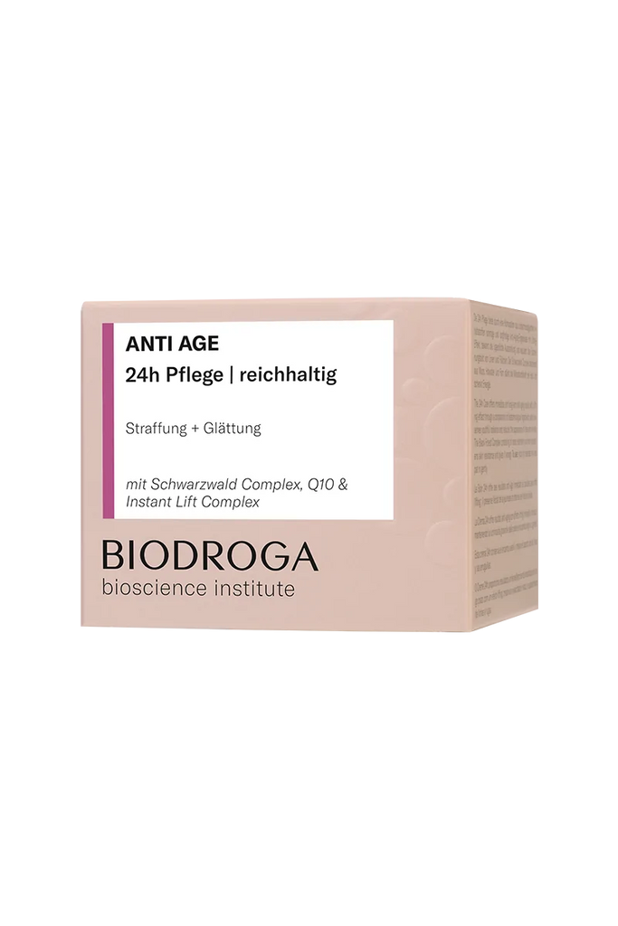 Hier können Sie die Biodroga Anti Age 24h Pflege reichhaltig kaufen - MoniQue Cosmetique Shop