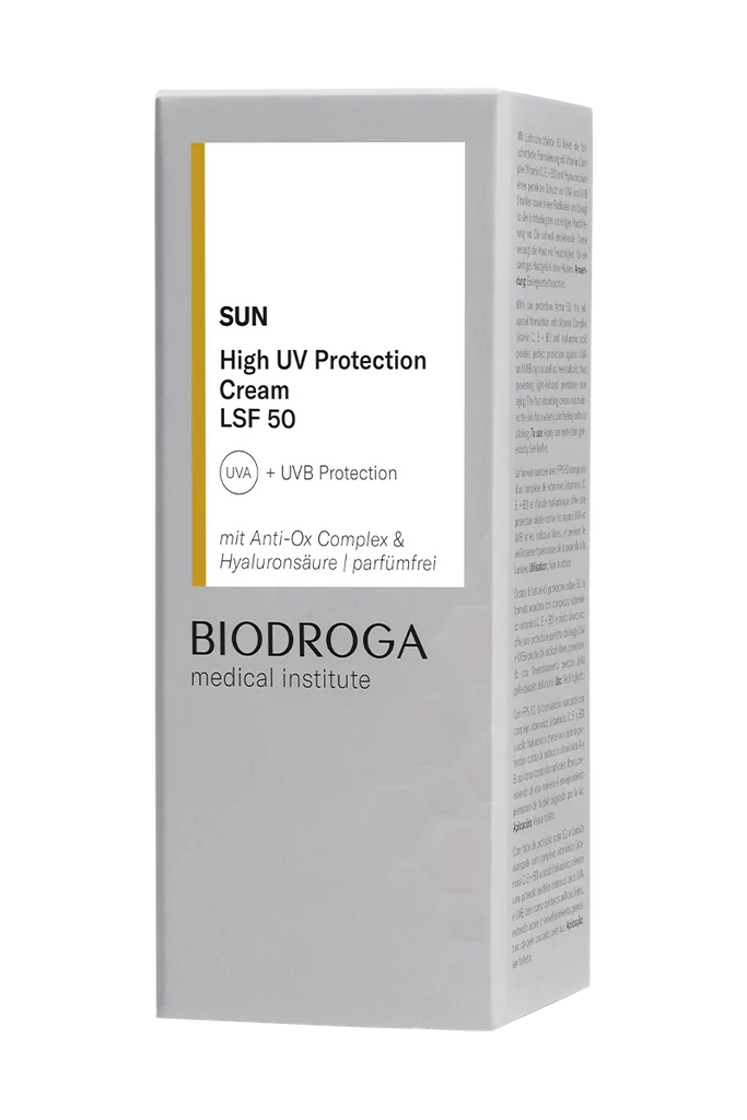 MoniQue Cosmetique - BIODROGA medical institute SUN High UV Protection Cream LSF 50 hier kaufen