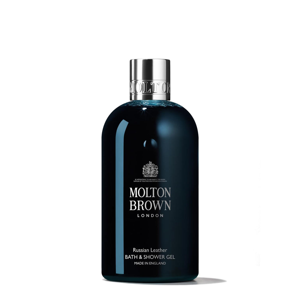 Hier können Sie Molton Brown Russian Leather Duschbad kaufen - MoniQue Cosmetique Shop