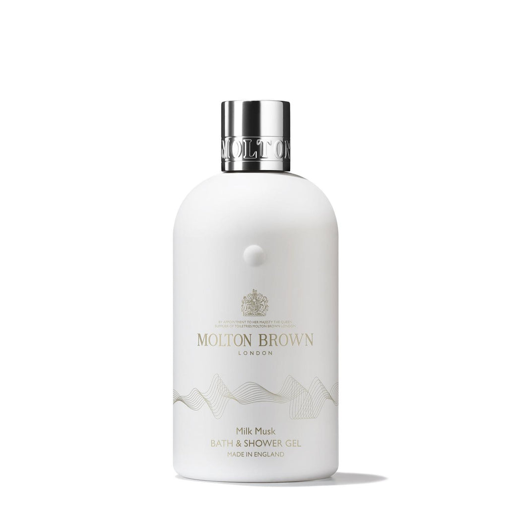 Hier können Sie Molton Brown Milk Musk Bath & Shower Gel kaufen - MoniQue Cosmetique Shop