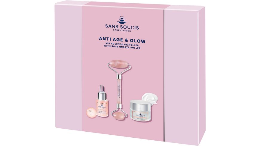 Hier können Sie das Anti Age & Glow Geschenkset von Sans Soucis kaufen - MoniQue Cosmetique Shop